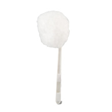 US Market Well-Popular Bowl Mop Factory Supply Brush Toilet, 12" Long Handle, White